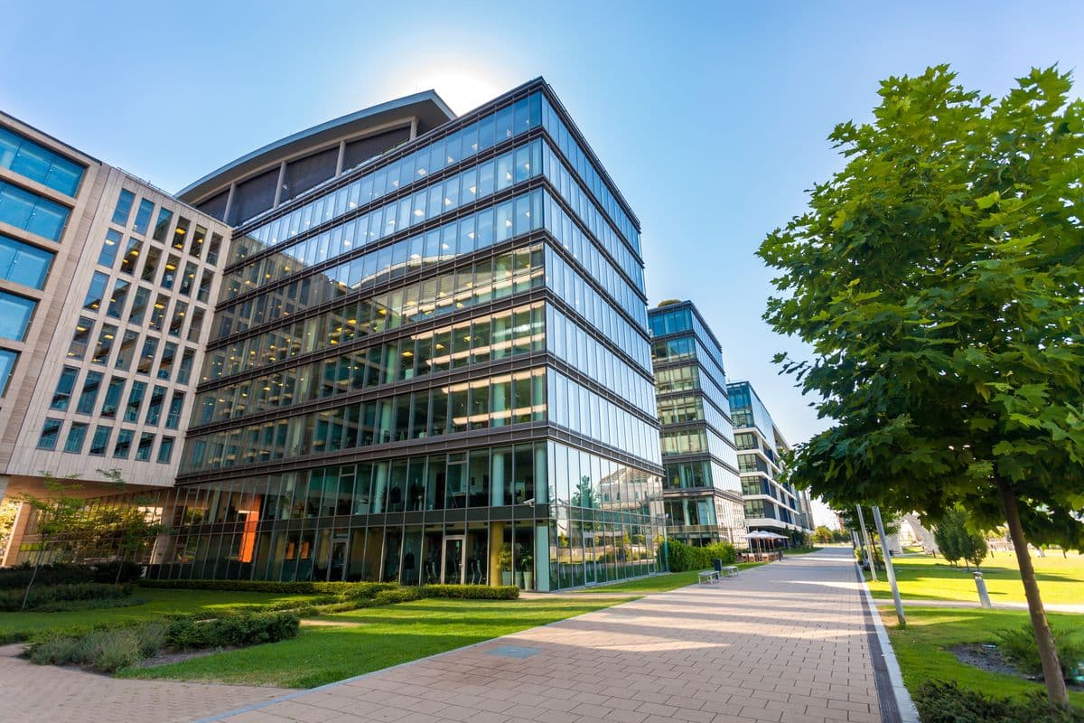 Modern commercial office property