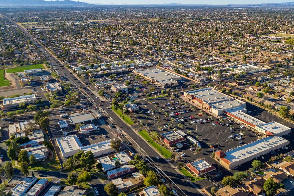 Phoenix commercial retail corridor